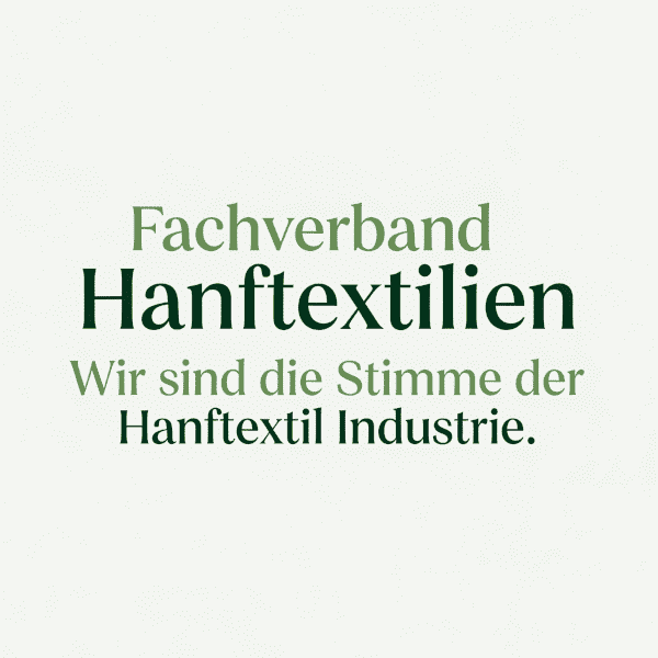 Banner Fachverband Hanftextilien: Wir sind die Stimme der Hanftextil Industrie