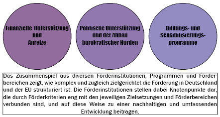 Regionale Förderung Infografik und Trenner